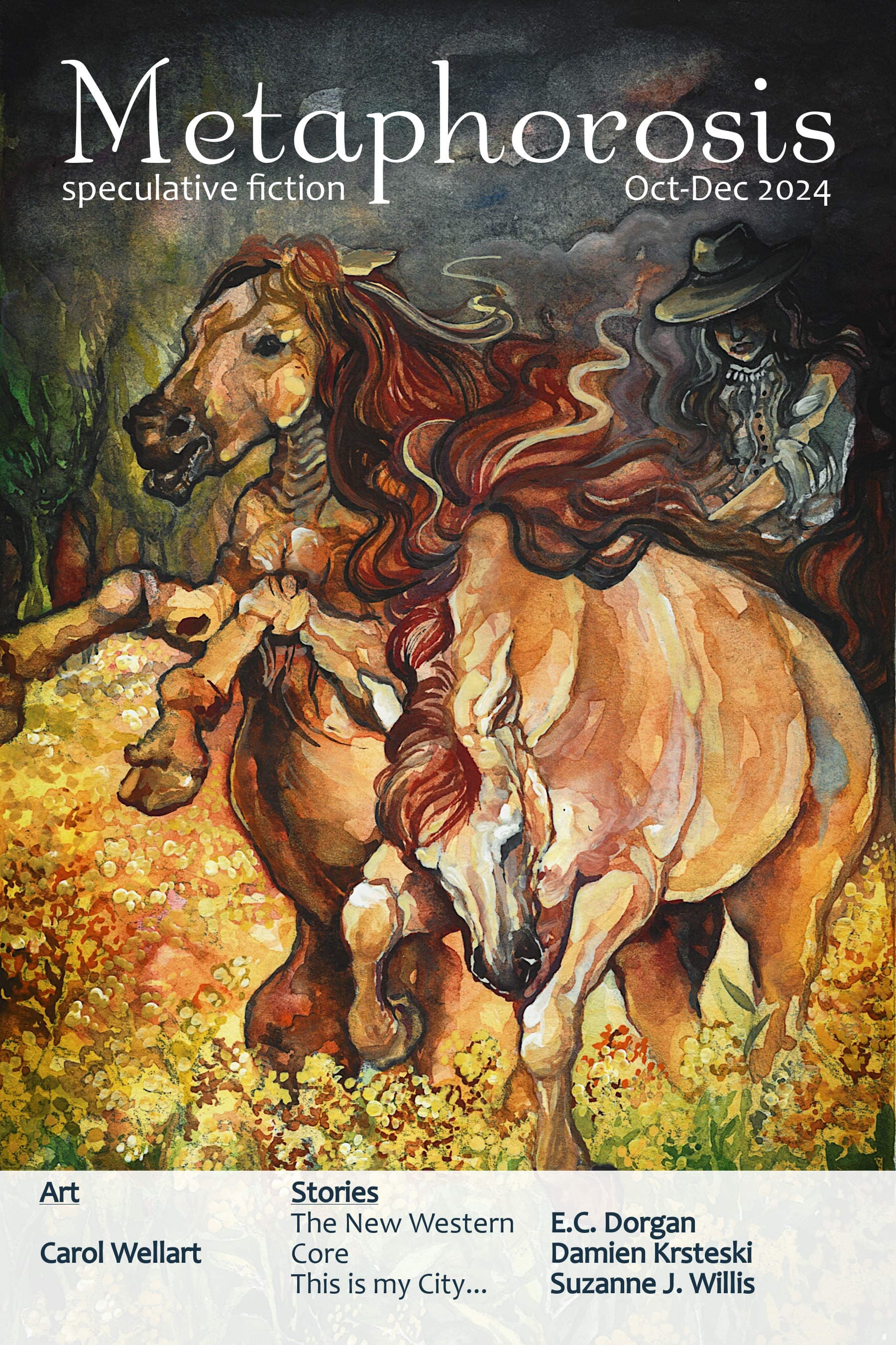 Core — Damien Krsteski - Metaphorosis magazine - beautifully written science fiction and fantasy cover