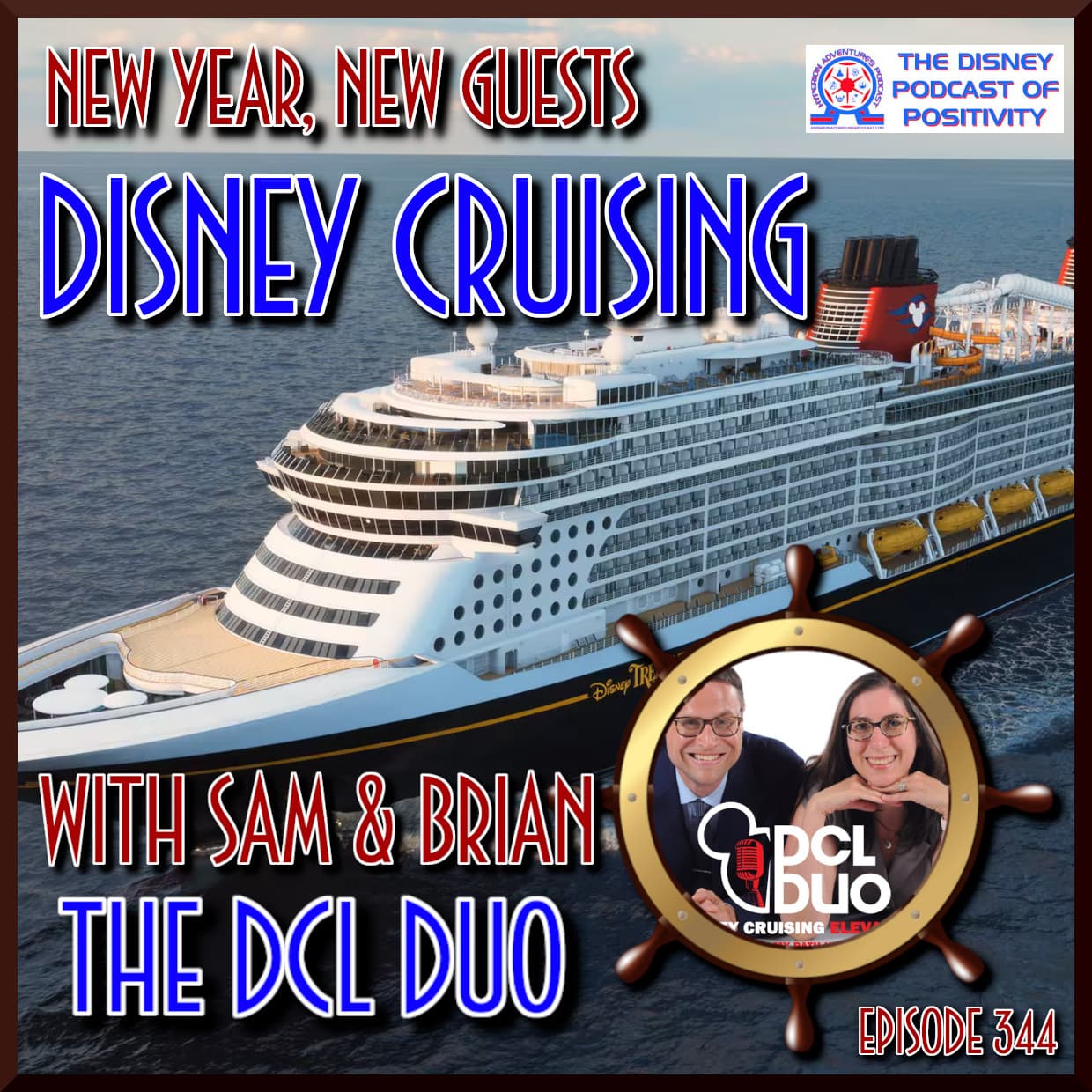 Disney Cruising With DCL Duo — Hyperion Adventures Podcast: The Disney Podcast Of Positivity cover