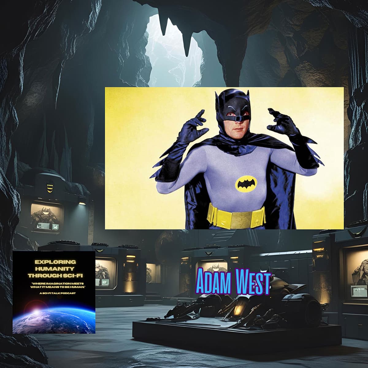 A Legend : Adam West - Exploring Humanity Through Sci-Fi cover