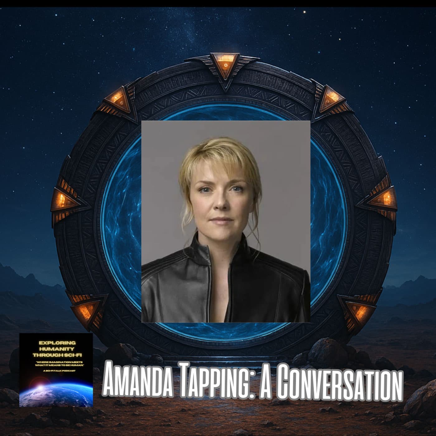 Amanda Tapping: A Conversation - Exploring Humanity Through Sci-Fi cover