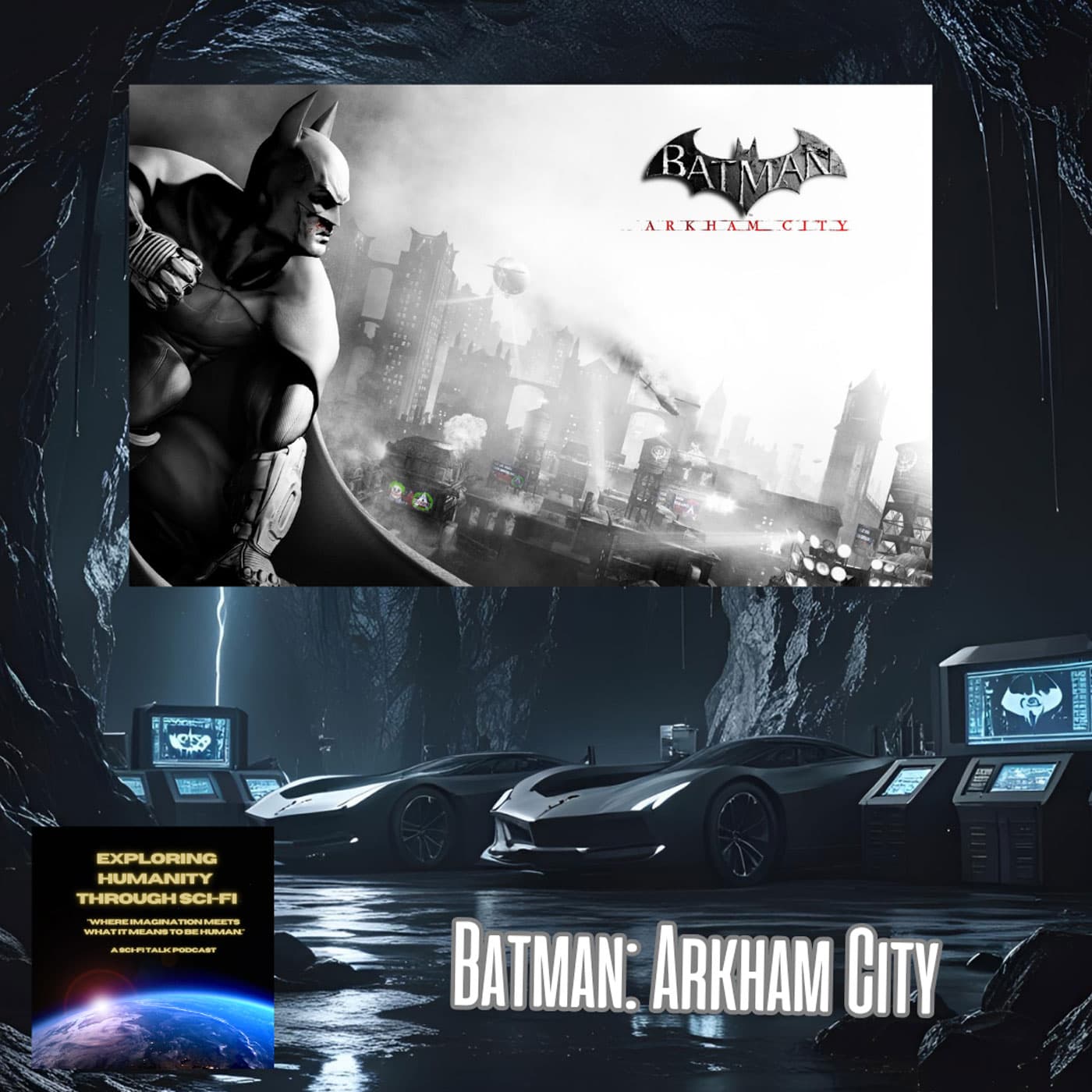 Replay: Batman: Arkham City - Exploring Humanity Through Sci-Fi cover