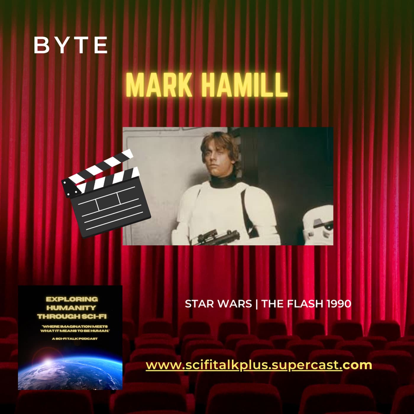 Byte Mark Hamill - Exploring Humanity Through Sci-Fi cover