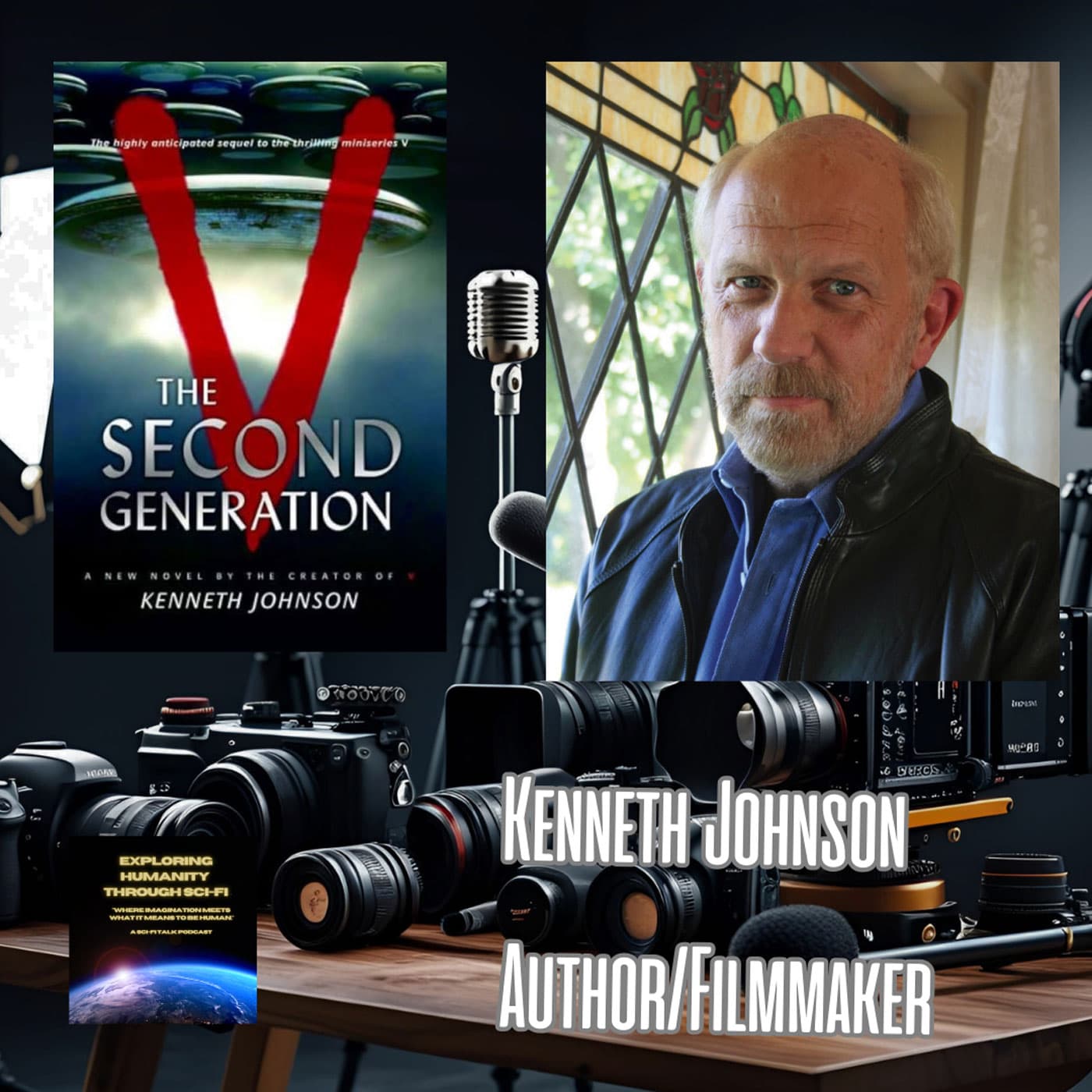 Kenneth Johnson on V, The Incredible Hulk, and  V: The Second Coming - Exploring Humanity Through Sci-Fi cover