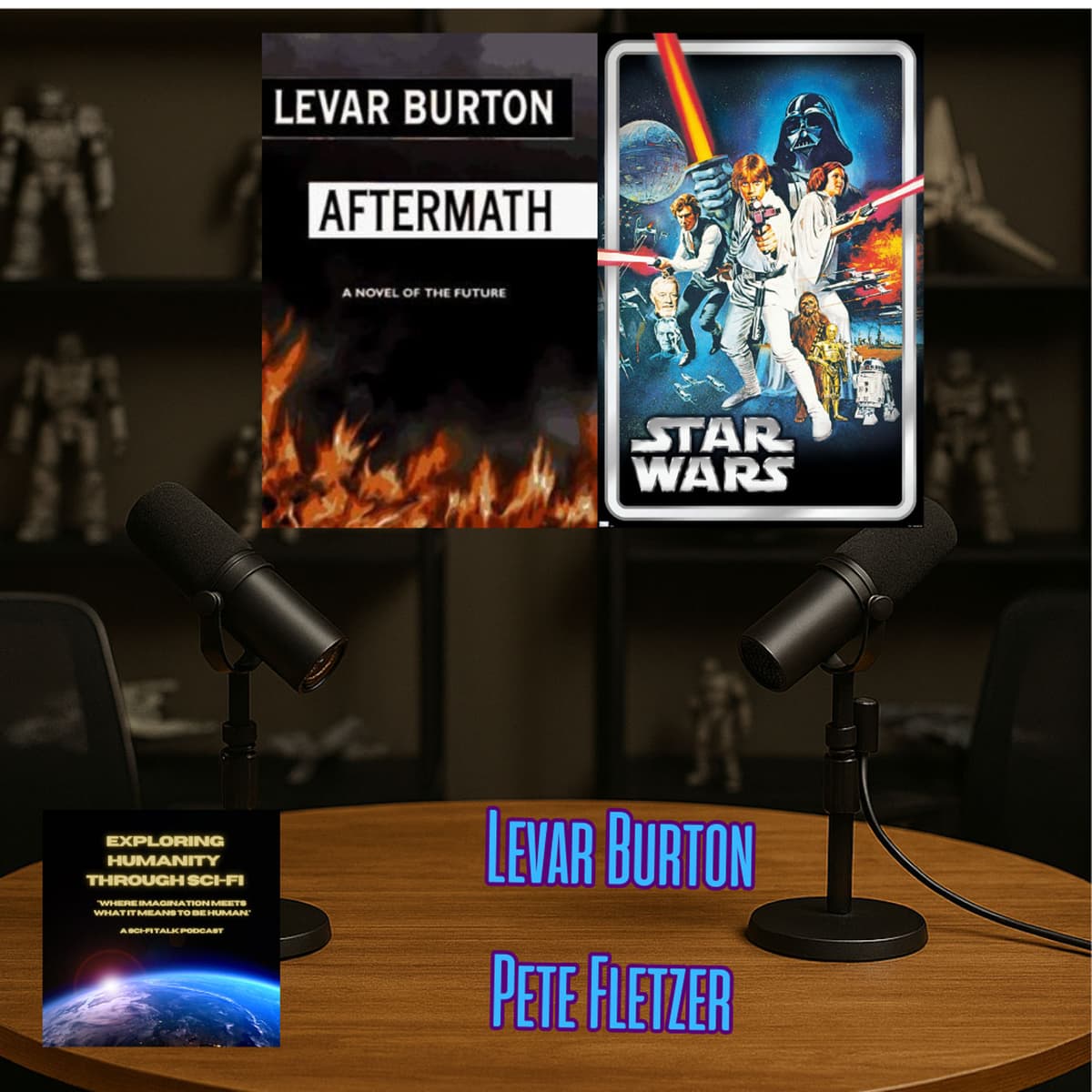 LeVar Burton on Aftermath (1997) + Peter Fletzer on Star Wars: A New Hope Special Edition - Exploring Humanity Through Sci-Fi cover