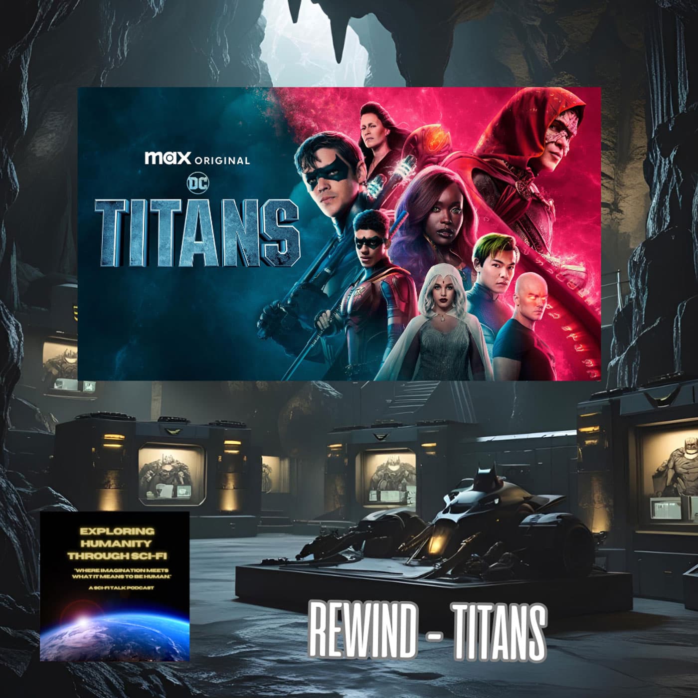 Rewind — Titans: The Series That Broke the Mold — Exploring Humanity Through Sci-Fi cover