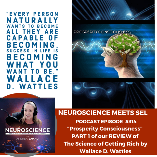 PART 1 Review of Wallace D. Wattles The Science of Getting Rich on ”Prosperity Consciousness” Introduction - Neuroscience Meets Social and Emotional Learning cover