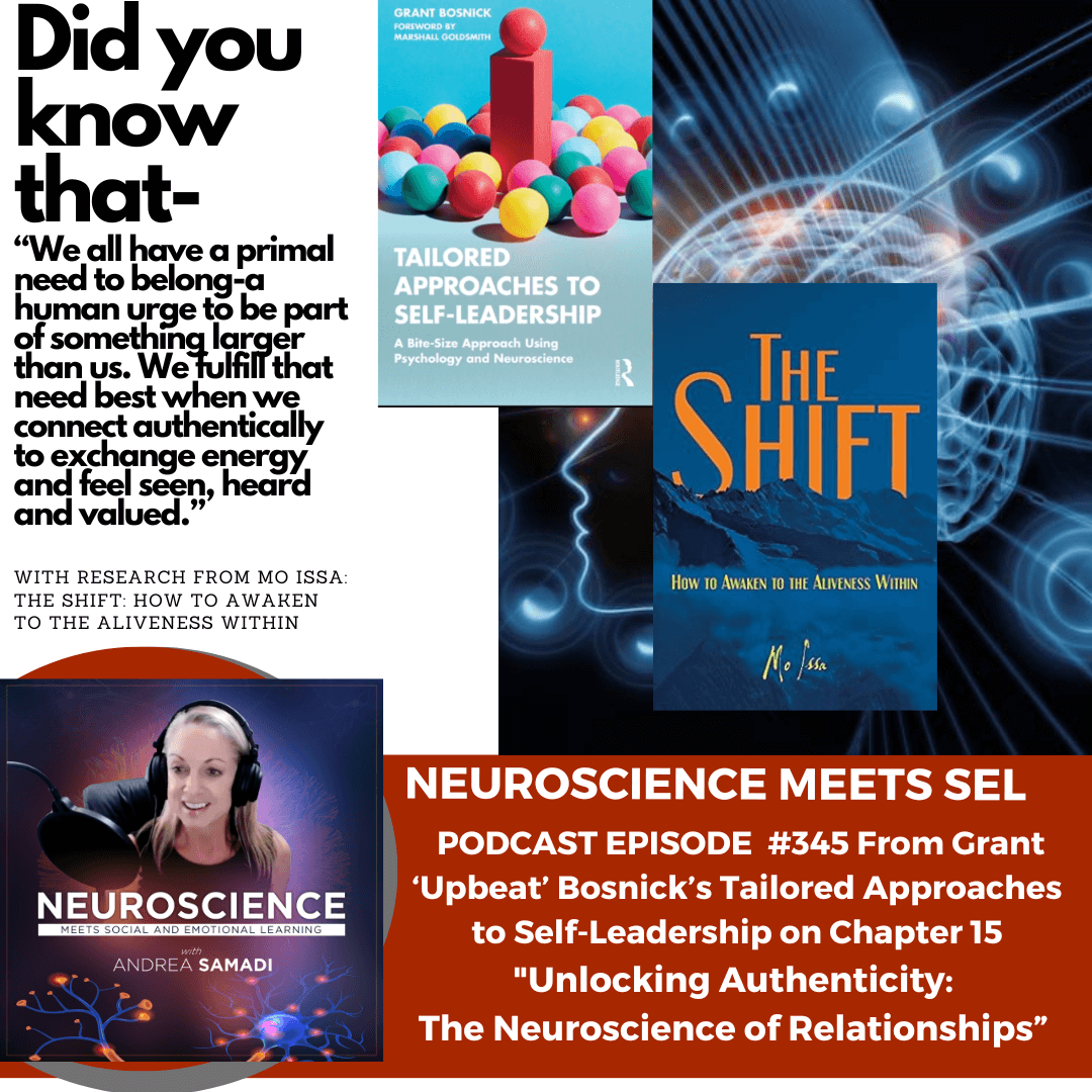 Unlocking Authenticity: The Neuroscience of Relationships - Neuroscience Meets Social and Emotional Learning cover