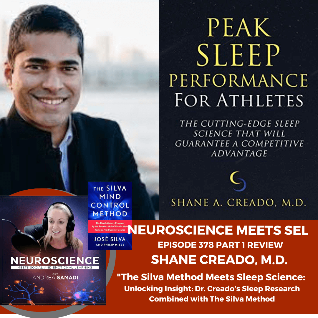 Unlock Peak Performance with Strategic Napping — Dr. Shane Creado's  Sleep Research Combined with The Silva Method — Neuroscience Meets Social and Emotional Learning cover