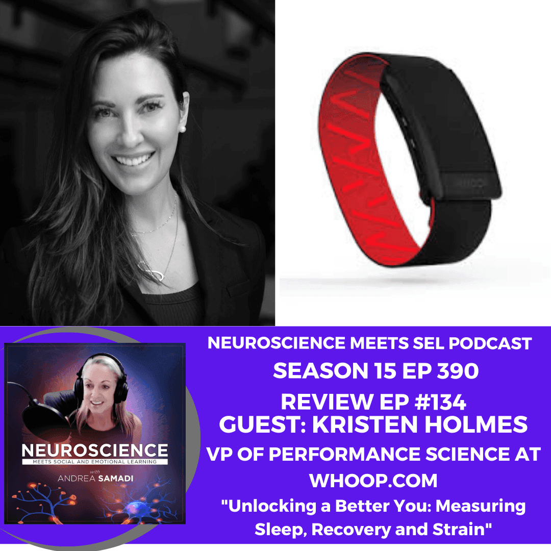 What Gets Measured Gets Improved: Sleep, Recovery & Peak Performance with Dr. Kristen Holmes - Neuroscience Meets Social and Emotional Learning cover