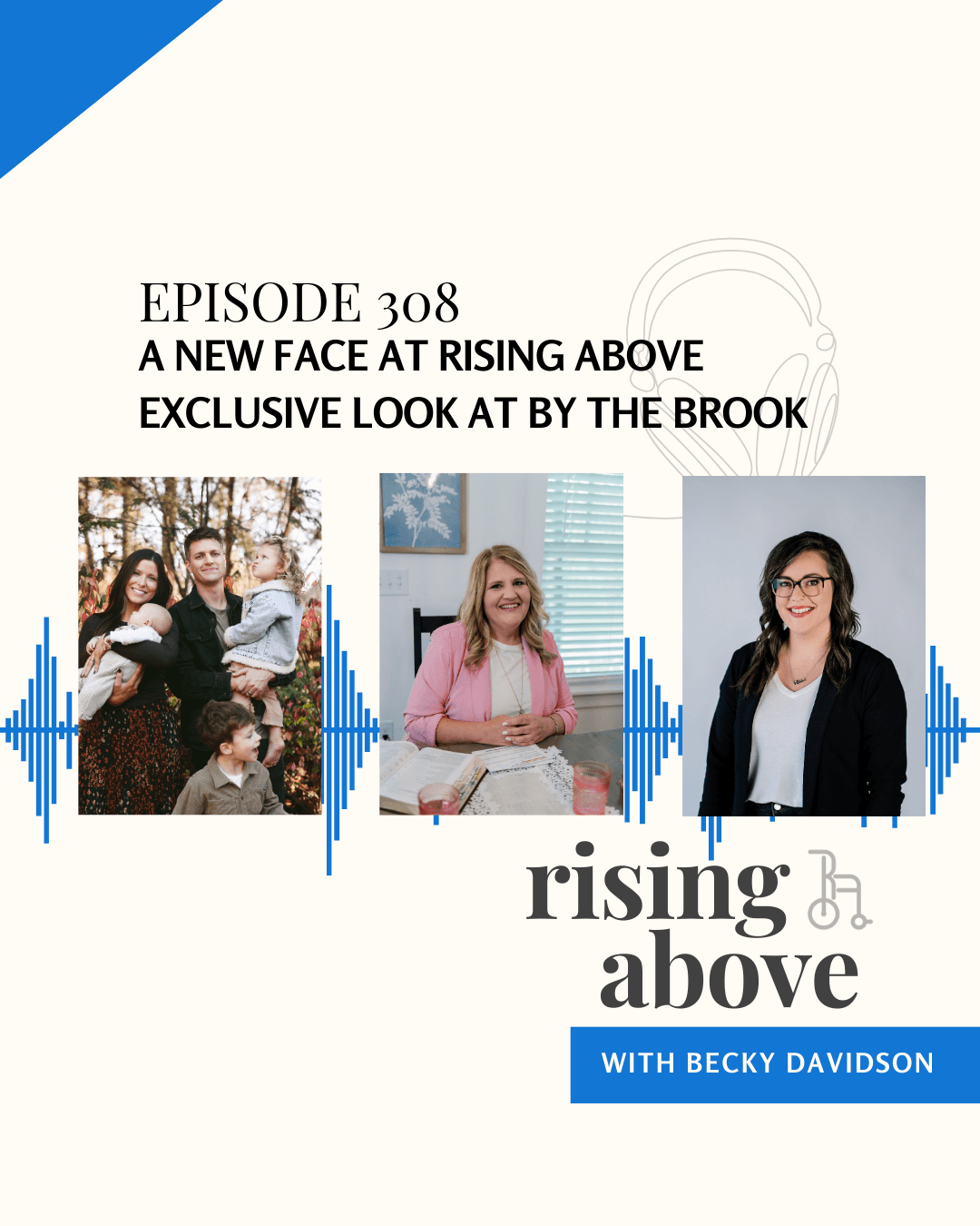 A New Face At Rising Above + Exclusive look at By The Brook - Rising Above with Becky Davidson cover
