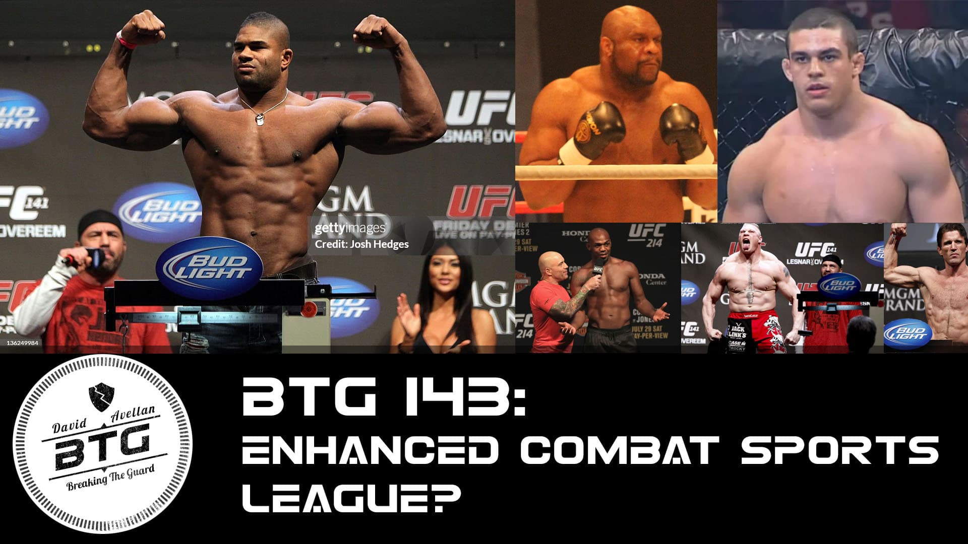 BTG 143 - Enhanced Combat Sports League — Breaking The Guard Podcast cover