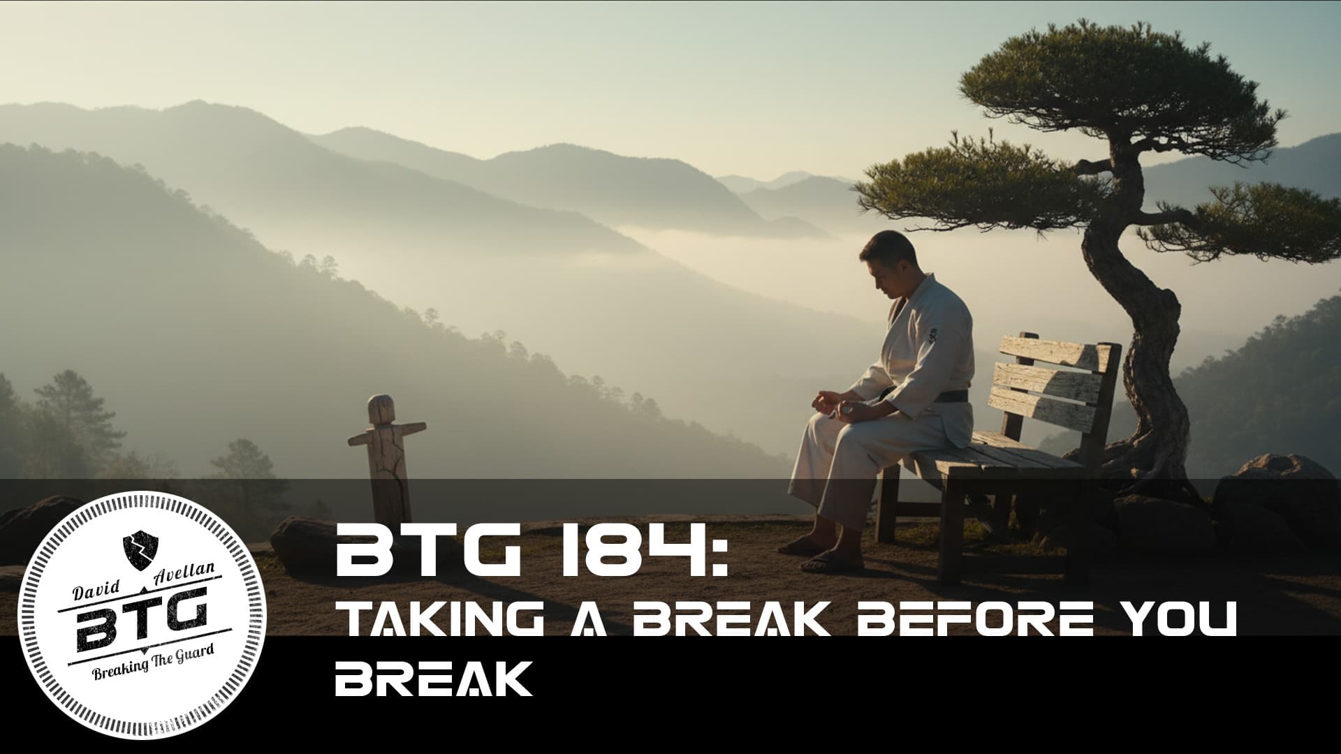 BTG 184 - Taking a break before you break - Breaking The Guard Podcast cover