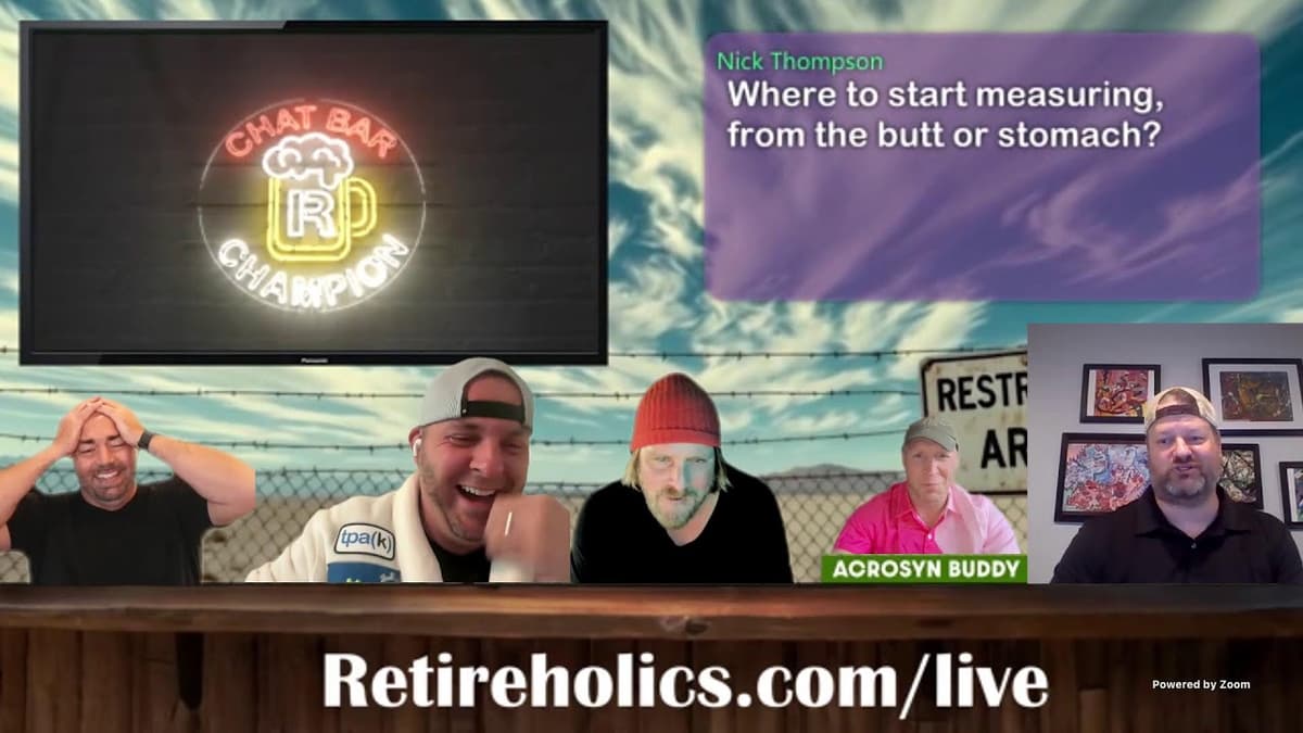 Retireholics Live | Guest: Carl Engstrom - Retireholics cover