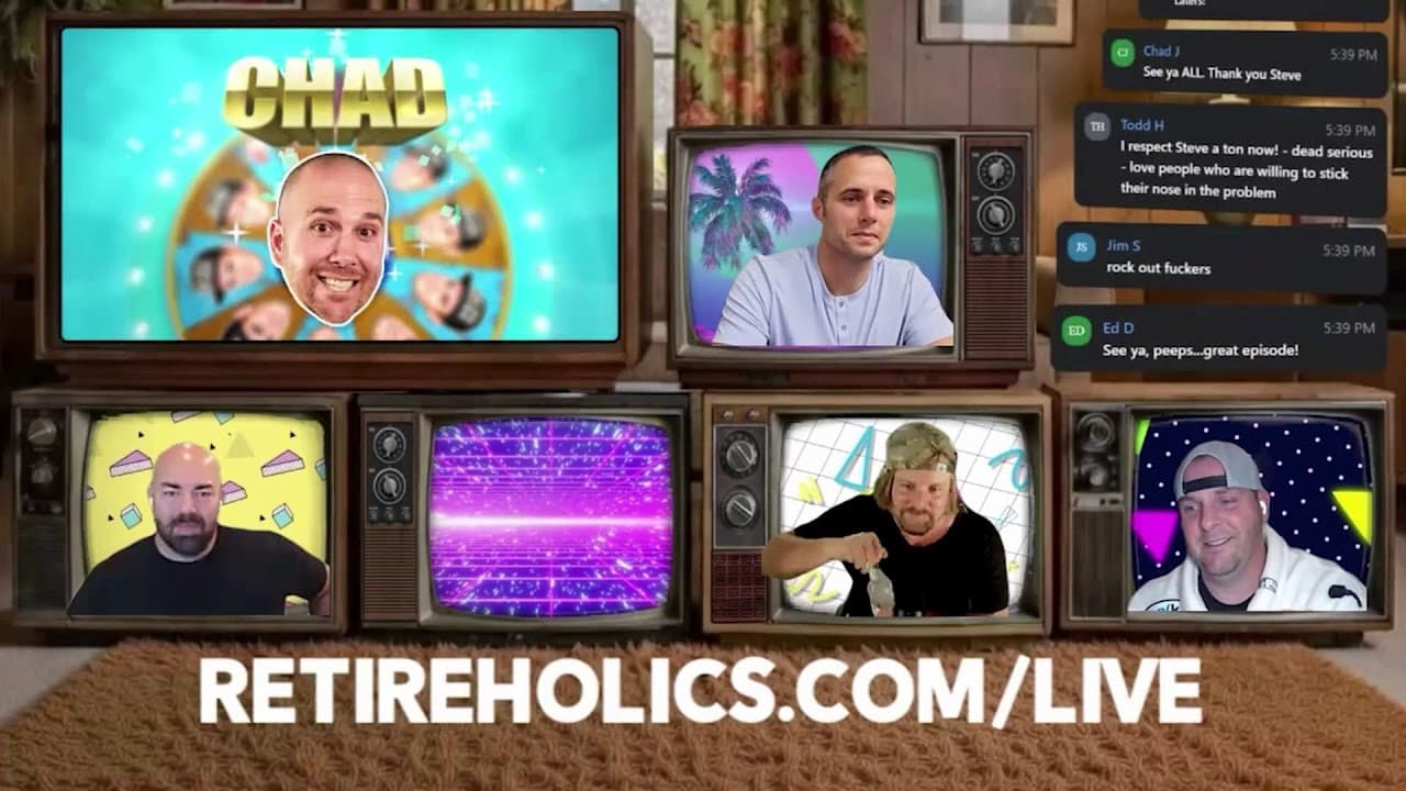 Retireholics - Guest: Steven Wilkinson - Retireholics cover