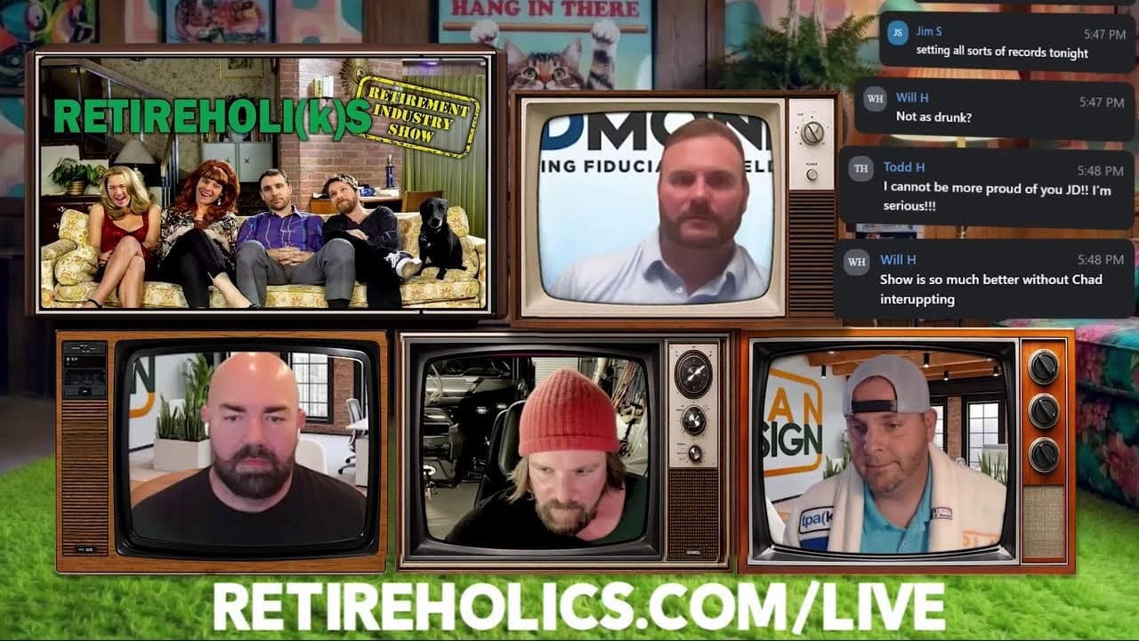 Retireholics - Guest: Stephen Daigle - Retireholics cover