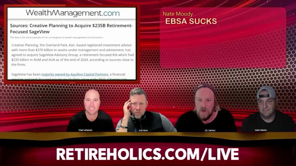 Josh Itzoe on Retireholics - Retireholics cover