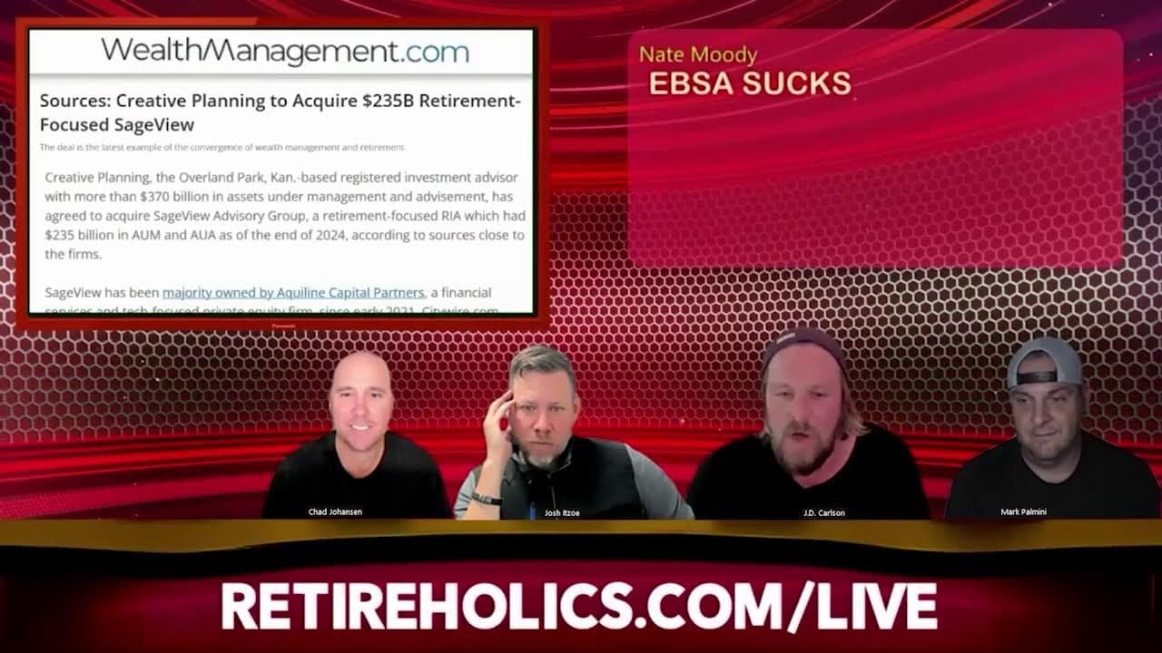 Josh Itzoe on Retireholics - Retireholics cover