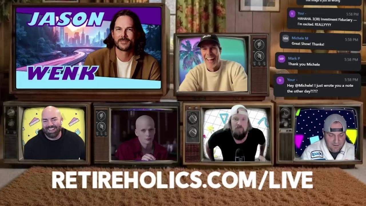 Retireholics - Guest: Jason Wenk - Retireholics cover