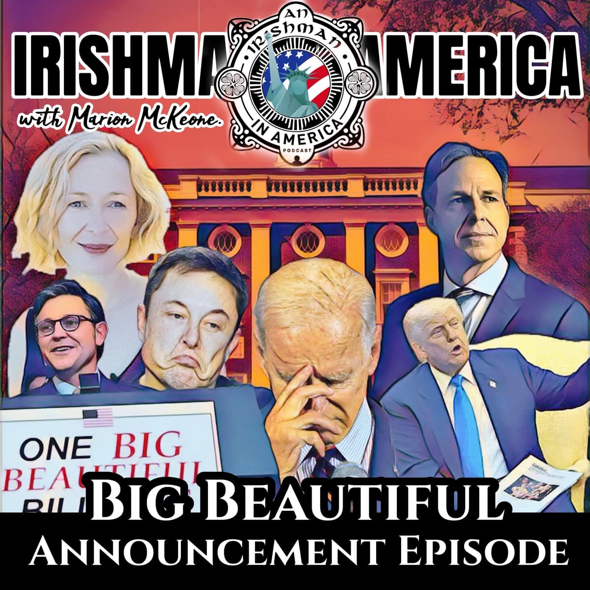 Big Beautiful Announcement For Irishman in America Podcast - An Irishman Abroad cover