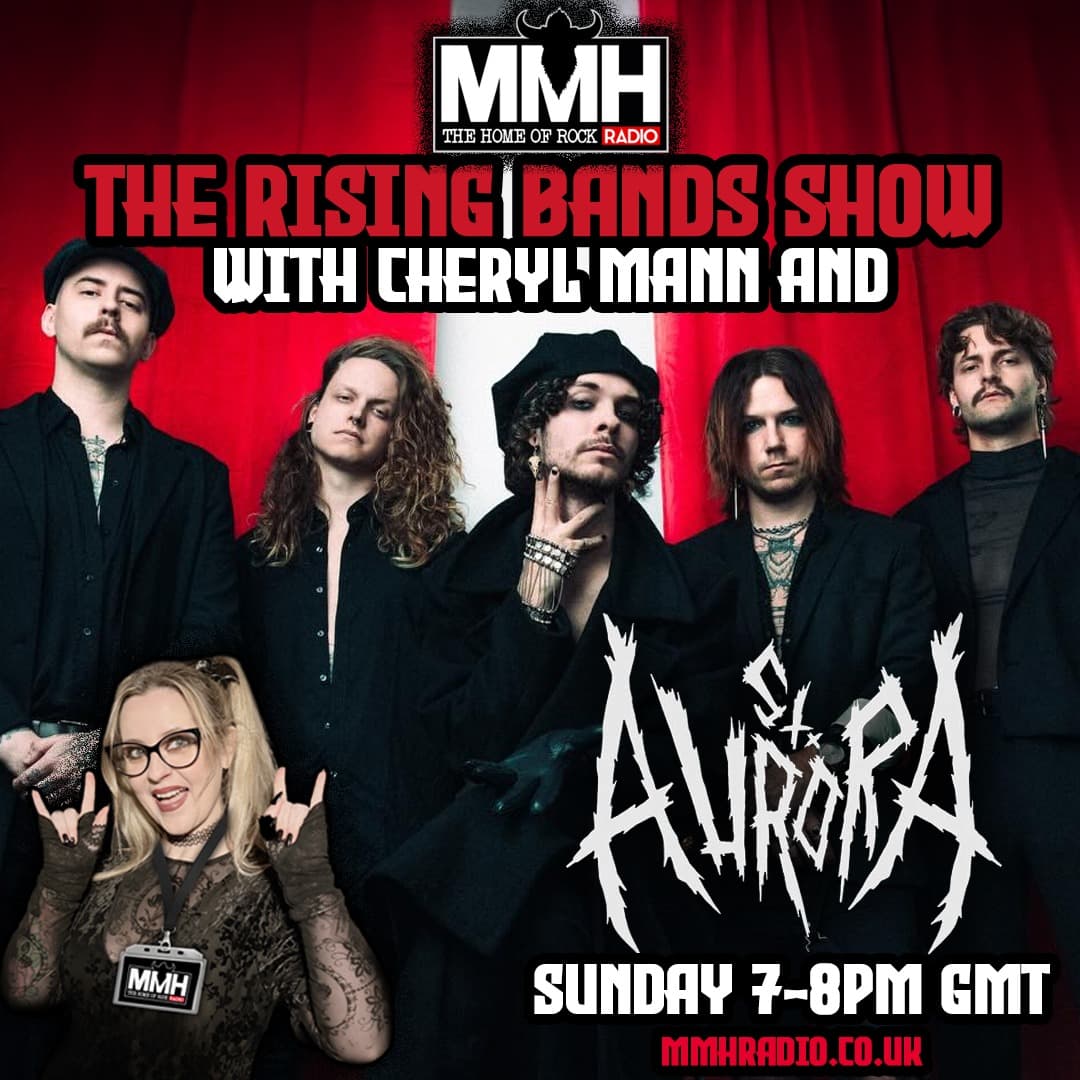 The Rising Bands Show With Cheryl Mann and St Aurora - MMH - The Home Of Rock Radio Podcasts cover