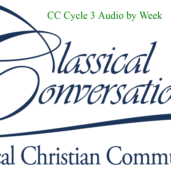 CC Cycle 3 Audio by Week - Homeschool Economics cover