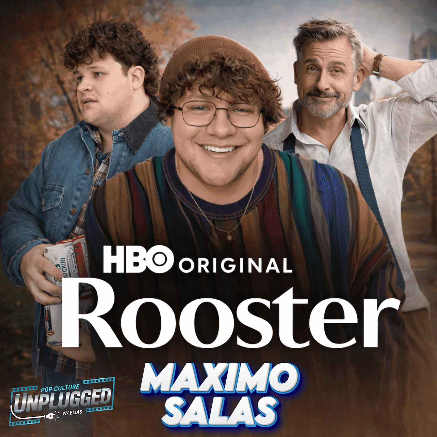 Maximo Salas Talks Tommy in Rooster Working with Steve Carell and Bill Lawrence — Pop Culture Unplugged w/ Elias cover