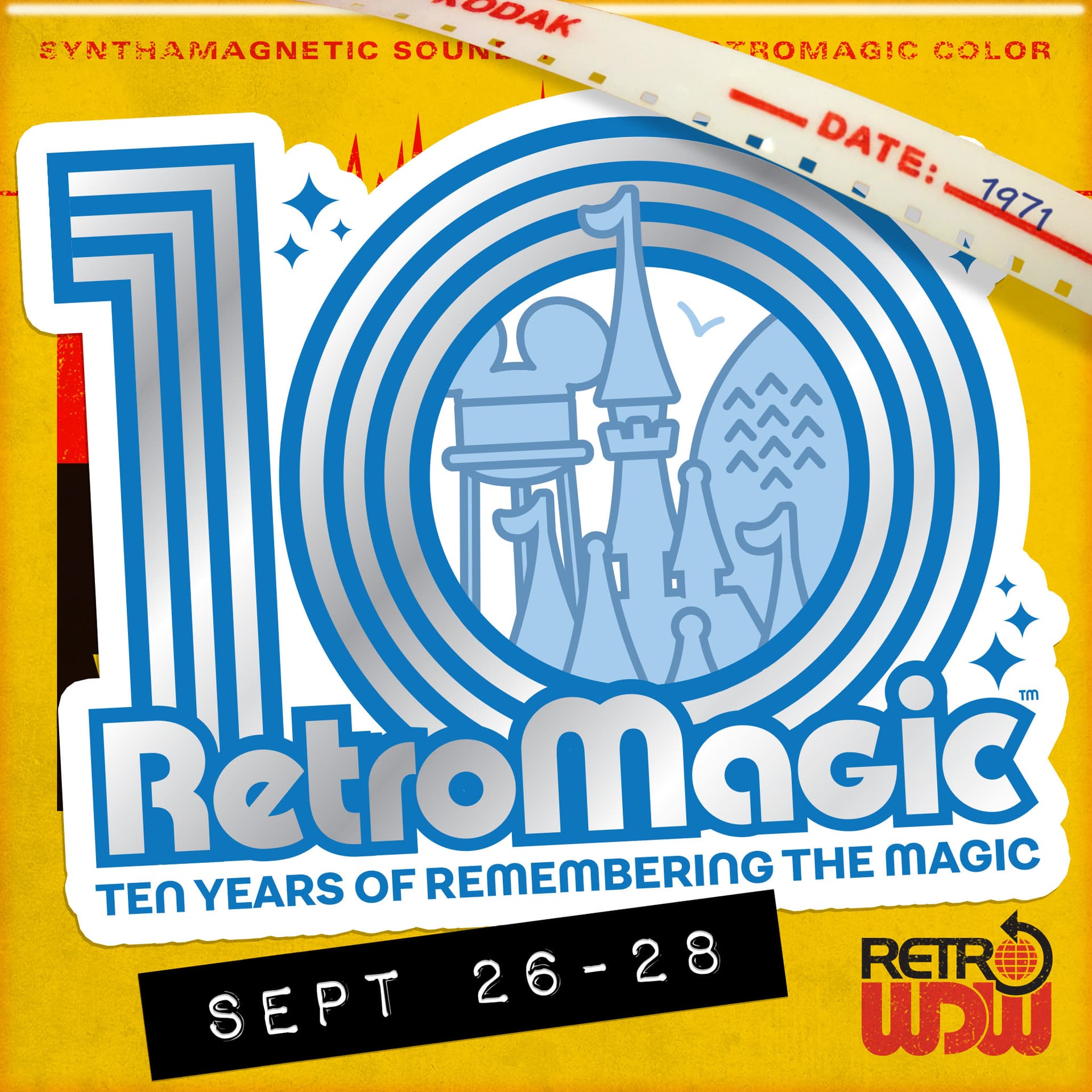 97.5 - RetroMagic 2025 - Sept. 26-28, 2025 - Retro Disney World Podcast cover