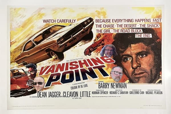 TMBDOS! Episode 370: "Vanishing Point" (1971). - They Must Be Destroyed On Sight! cover