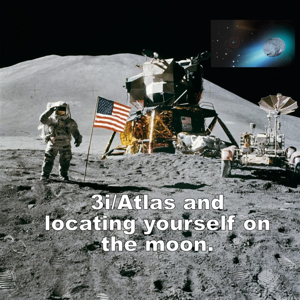 3i Atlas and Locating Yourself on the Moon - Mark and Toddcast cover