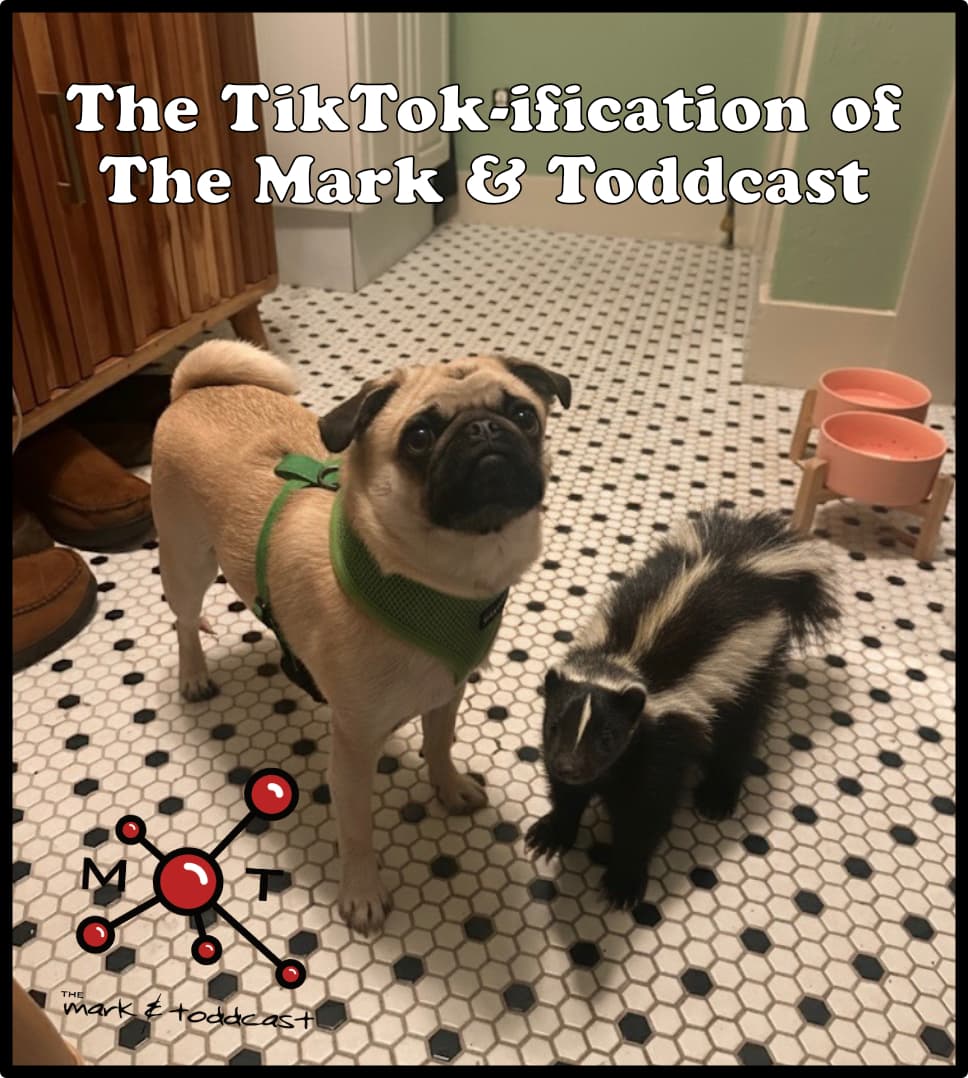 The TikTok-ification of the Mark & Toddcast — Mark and Toddcast cover