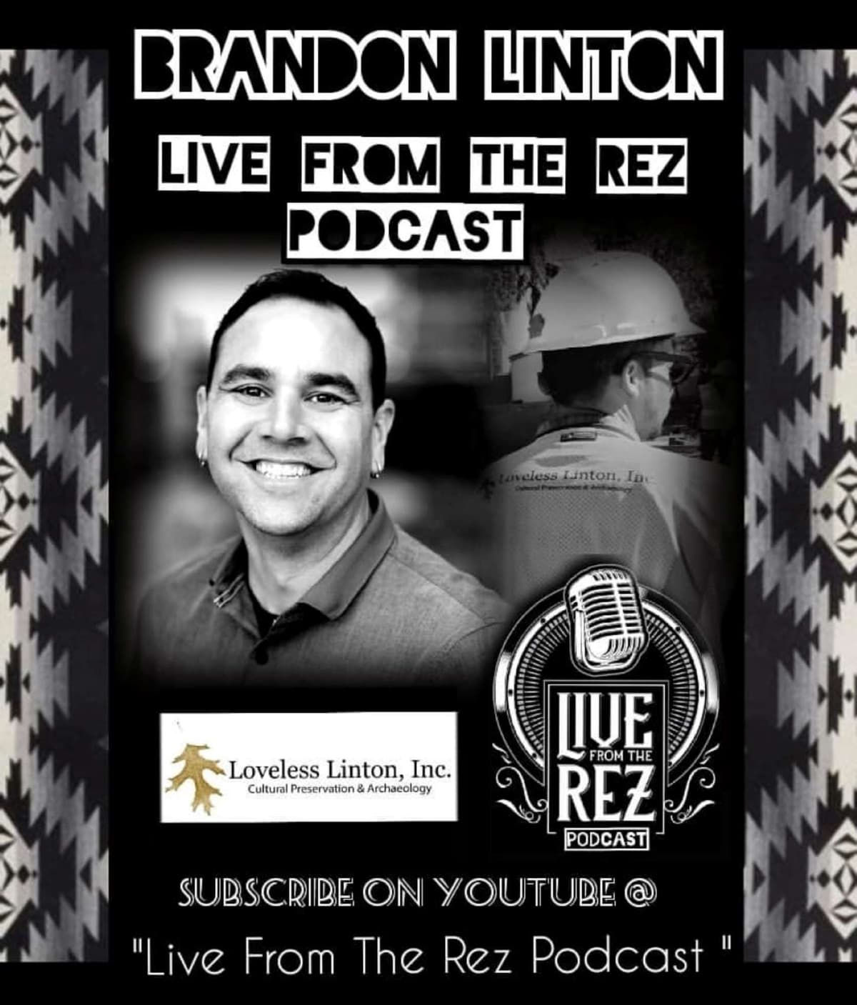 Episode 11: Native Archeology with Brandon Linton - The Live From The Rez Podcast cover