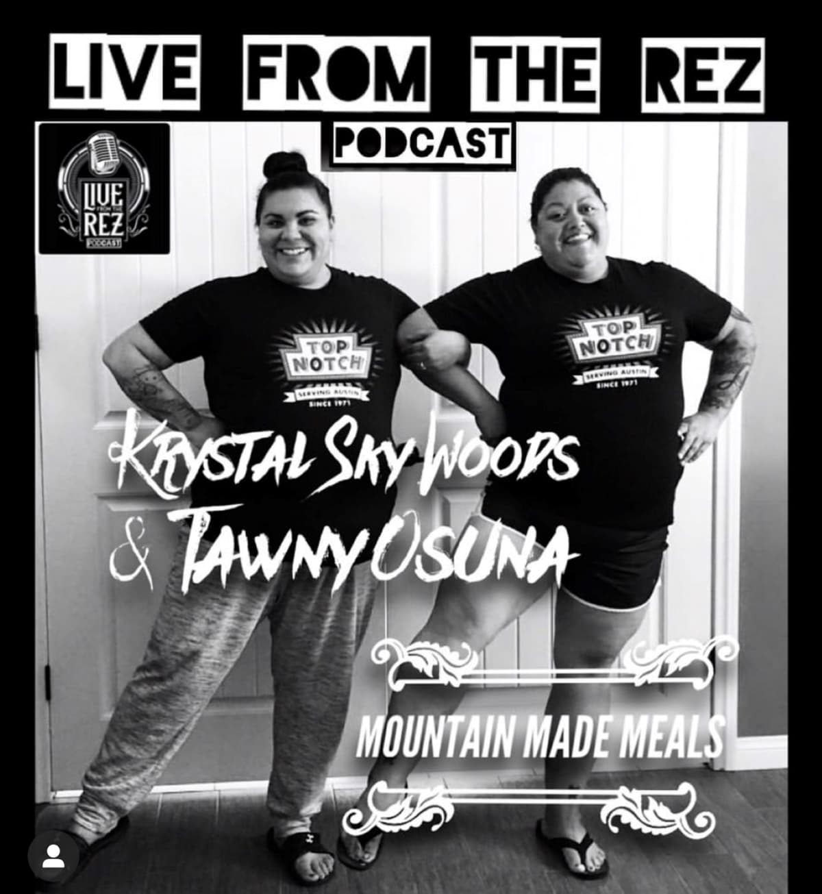 Episode: 6 Native Cooks Tawny and Krystal - The Live From The Rez Podcast cover