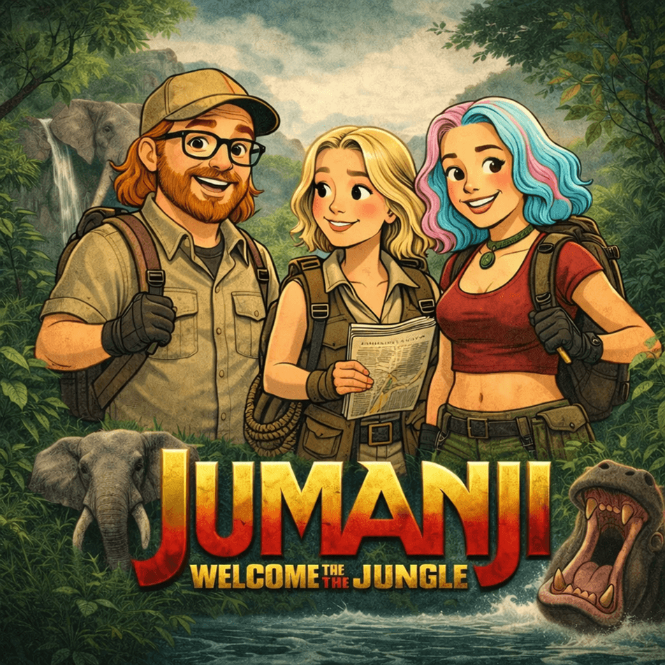 Episode 326 - Jumanji: Welcome To The Jungle - Best Film Ever cover