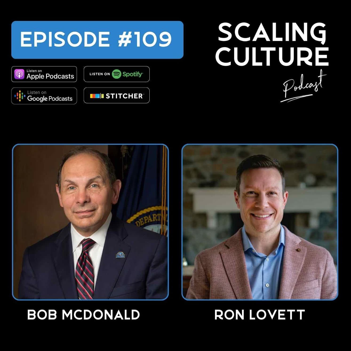 Values-Driven Leadership: Bob McDonald on Aligning Goals and Culture - Scaling Culture cover