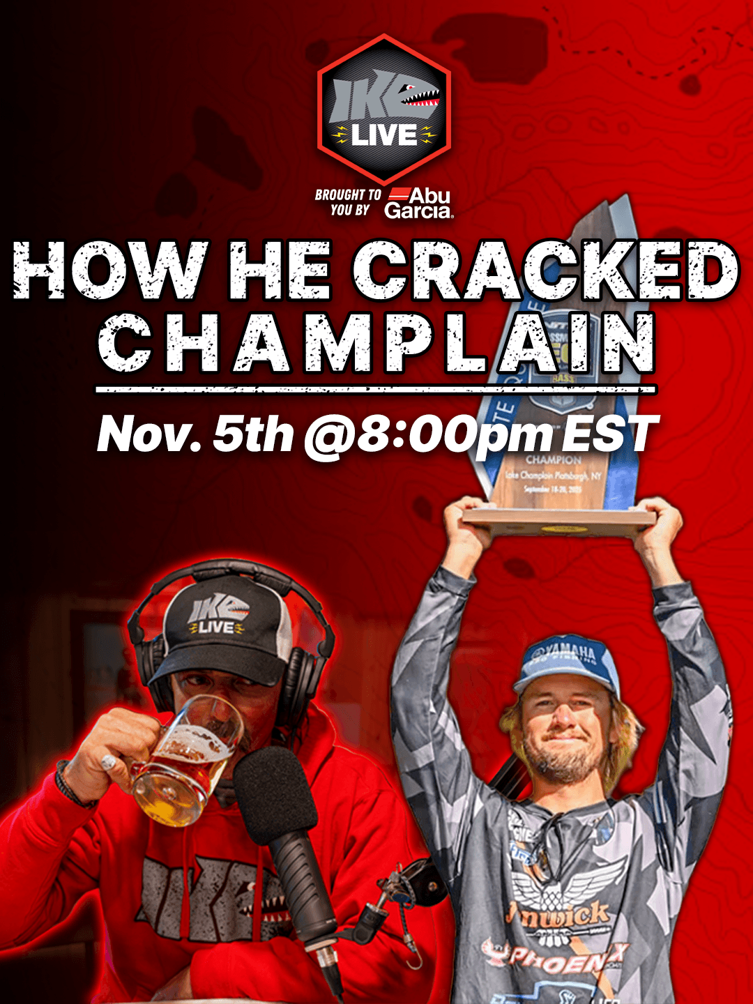 Ike Live: Emil Wagner’s Champlain Win, Rising Tour Stories & Real Talk - Ike Live Fishing Talk Show with Mike Iaconelli cover