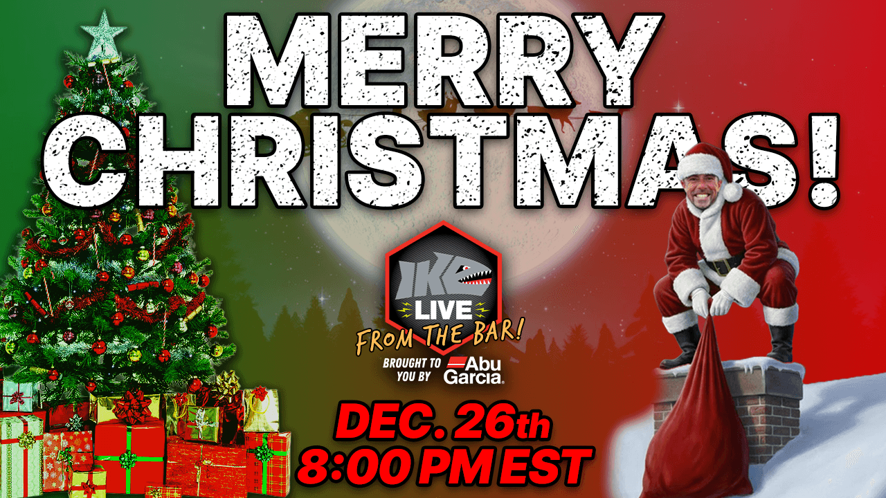 Merry Christmas! 🎁 - Ike Live Fishing Talk Show with Mike Iaconelli cover