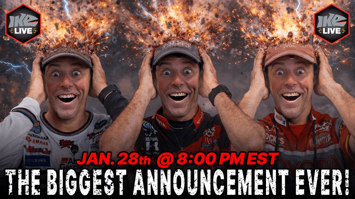 The Biggest Announcement We've Ever Made... - Ike Live Fishing Talk Show with Mike Iaconelli cover