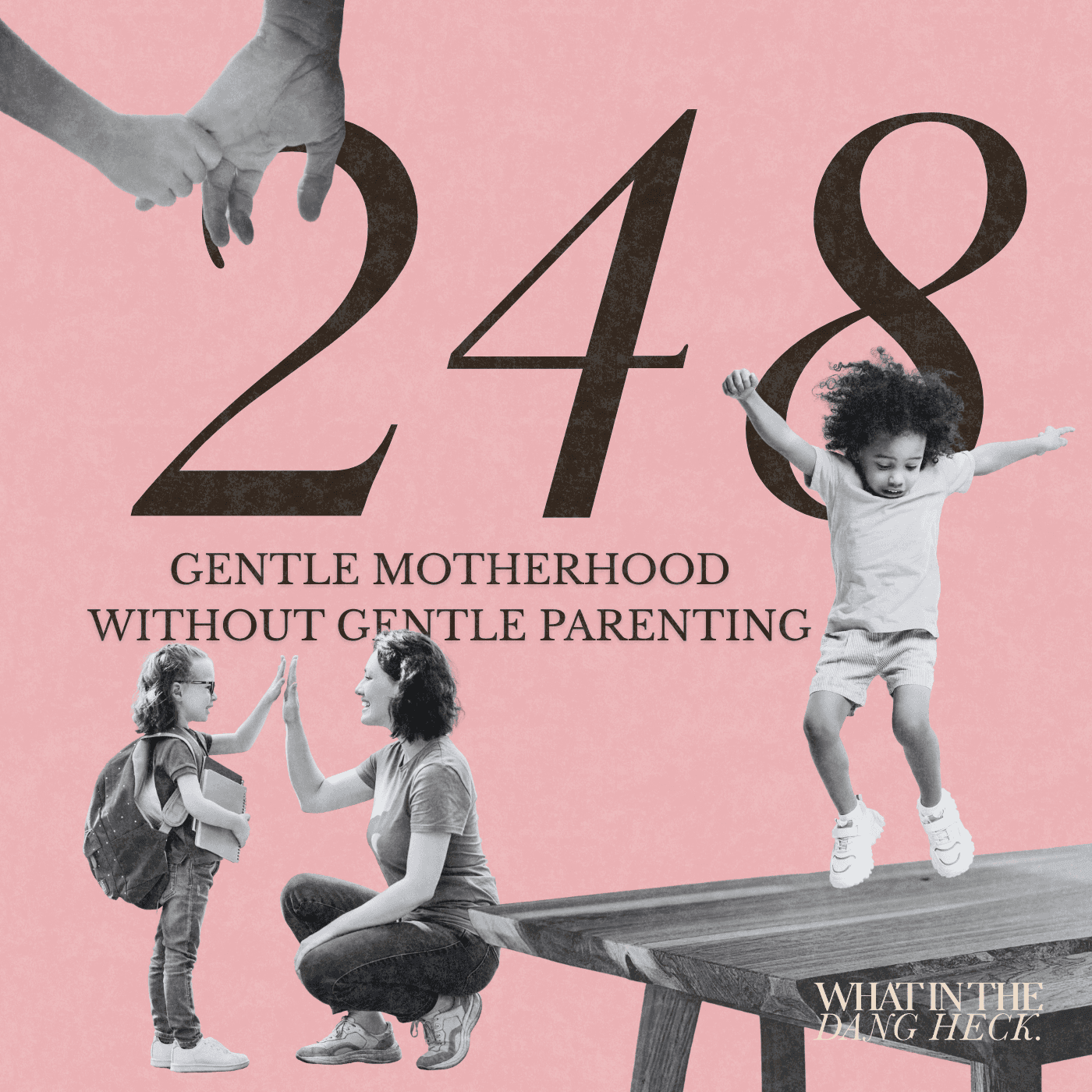 Gentle Motherhood Without Gentle Parenting | Ep 248 - What In The Dang Heck cover