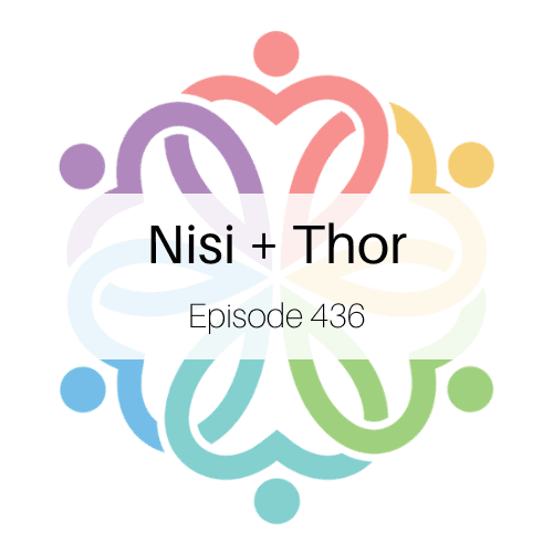 Ep 436 - Nisi + Thor - Normalizing Non-Monogamy -  Personal Stories of Polyamory, Swinging, and Beyond cover
