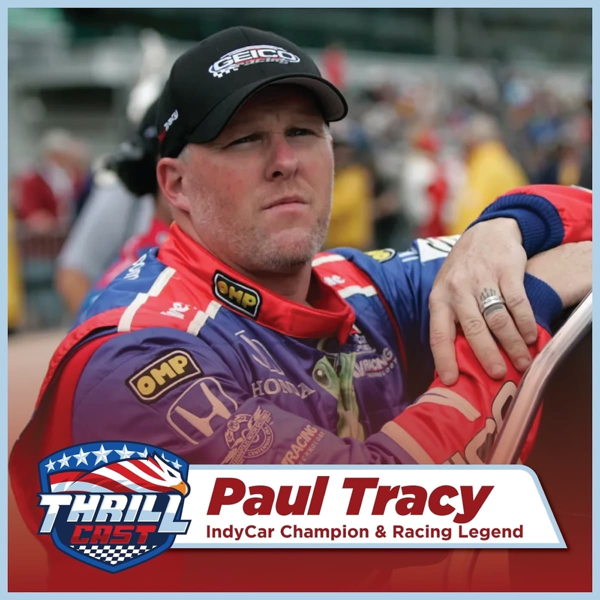 #46 Paul Tracy - IndyCar Champion & Racing Legend - ThrillCast cover