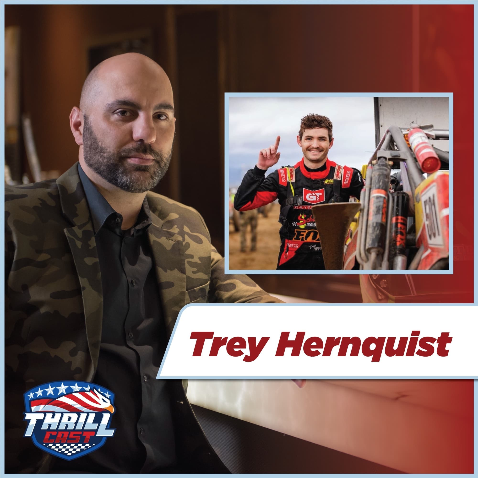#39 Pro Off Road Racer Trey Hernquist - ThrillCast cover
