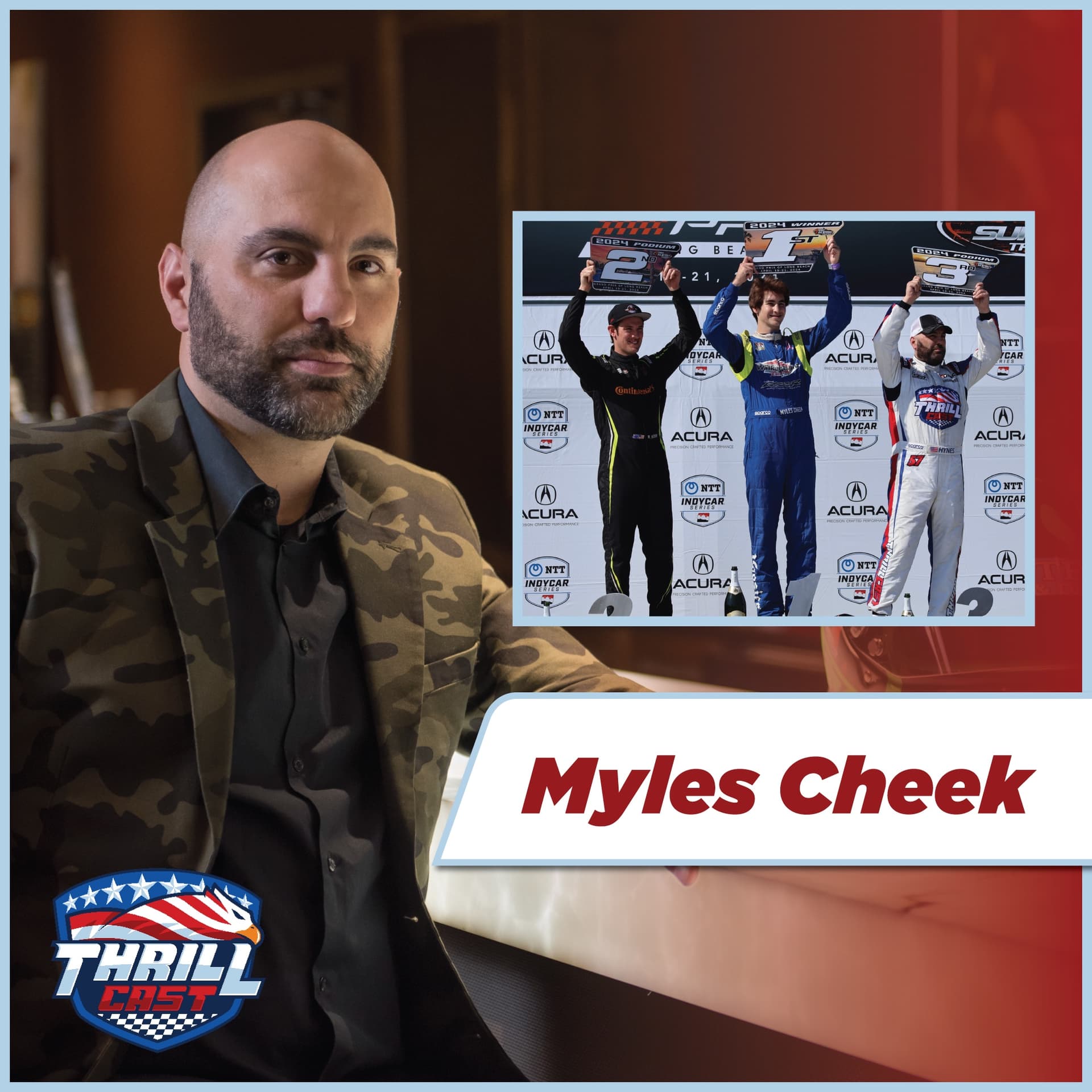#43 Off Road Champion Myles Cheek - ThrillCast cover