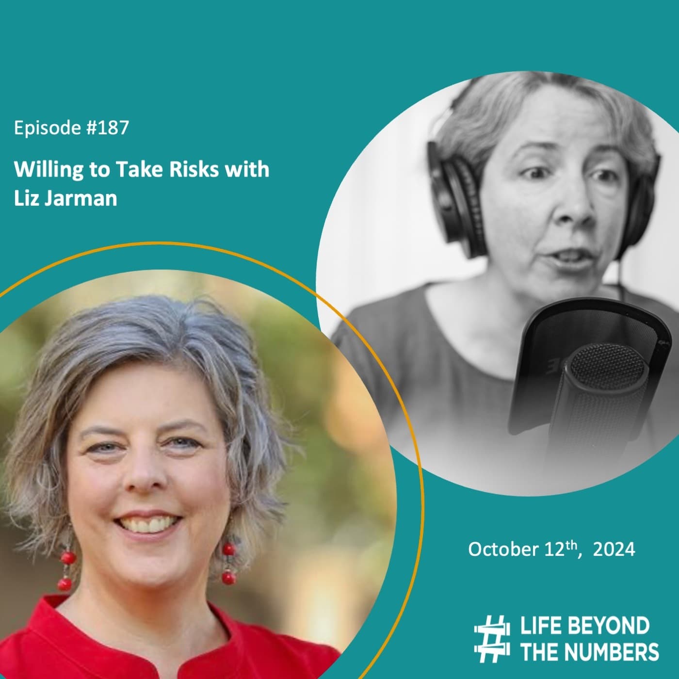 Willing to Take Risks - Liz Jarman - Life Beyond The Numbers cover
