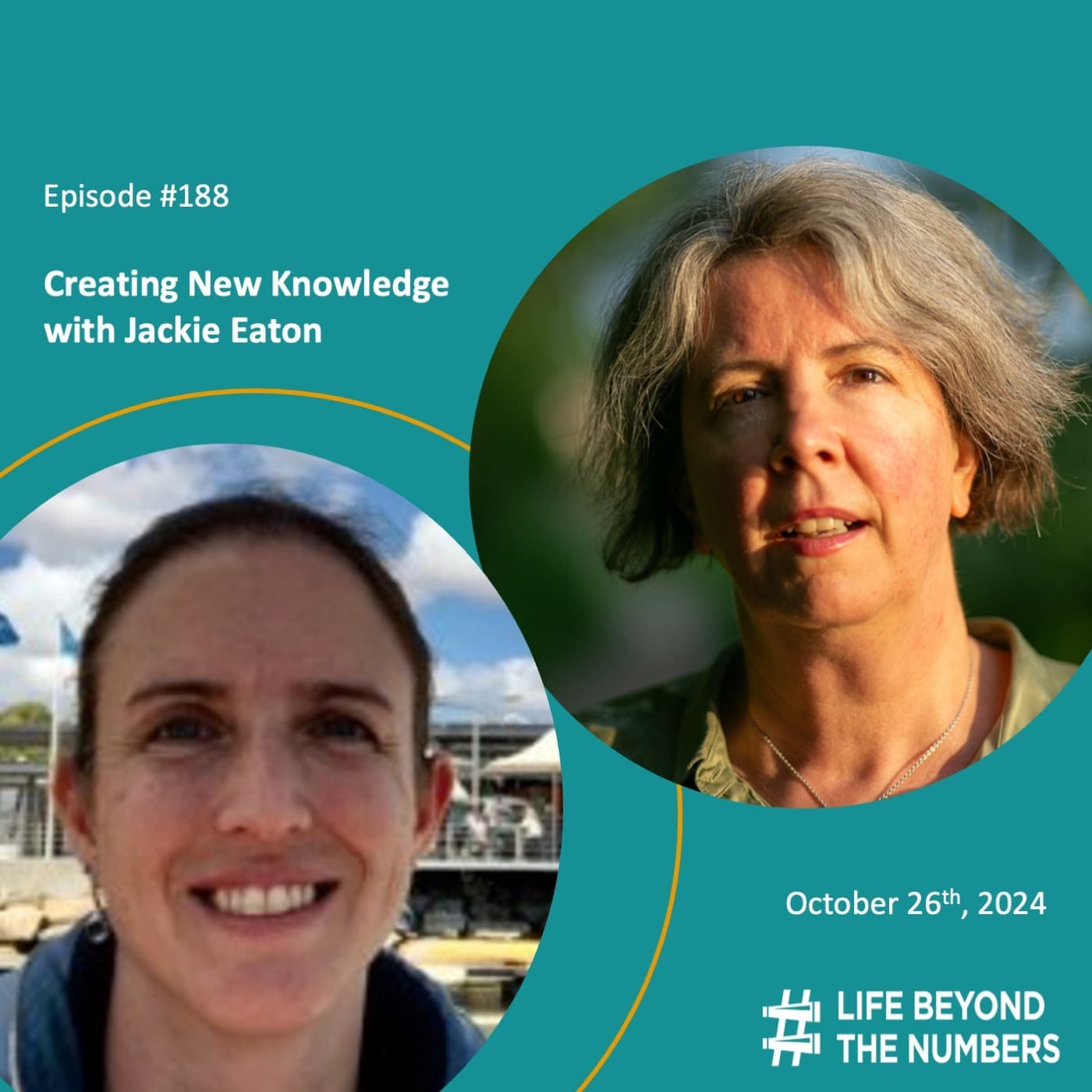 Creating New Knowledge - Jackie Eaton - Life Beyond The Numbers cover