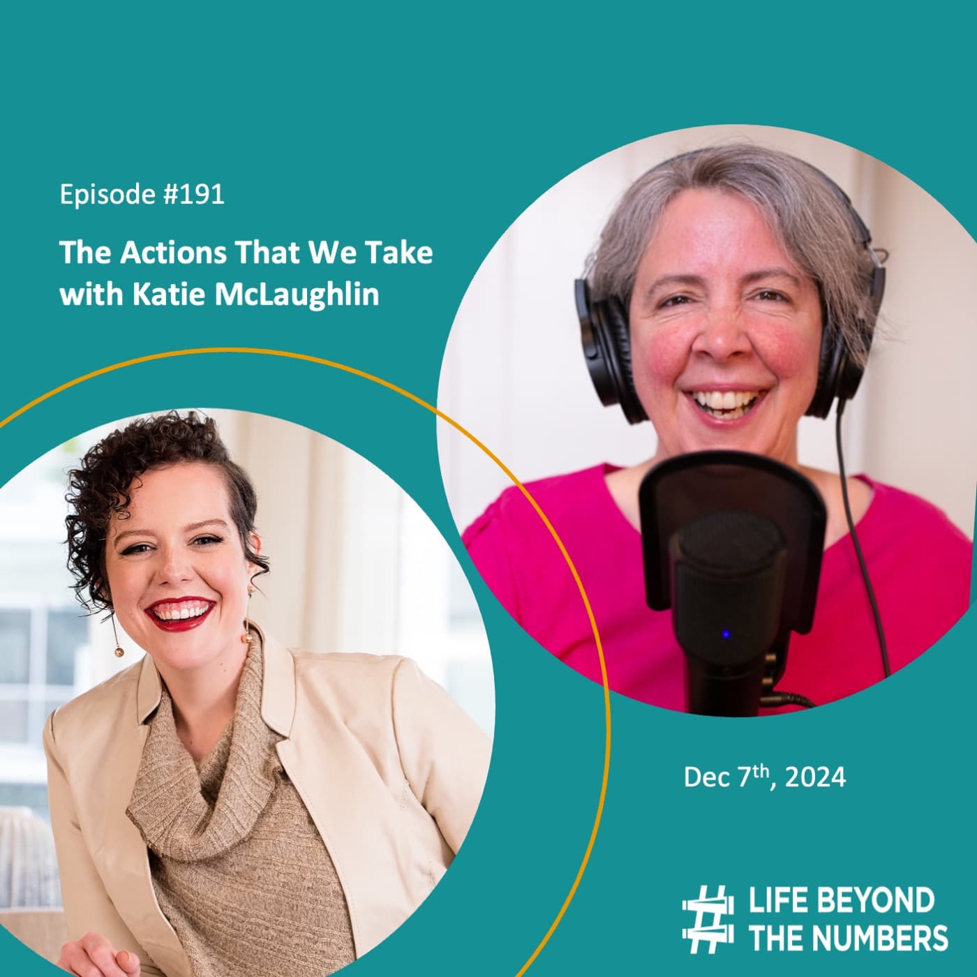 The Actions That We Take - Katie McLaughlin - Life Beyond The Numbers cover