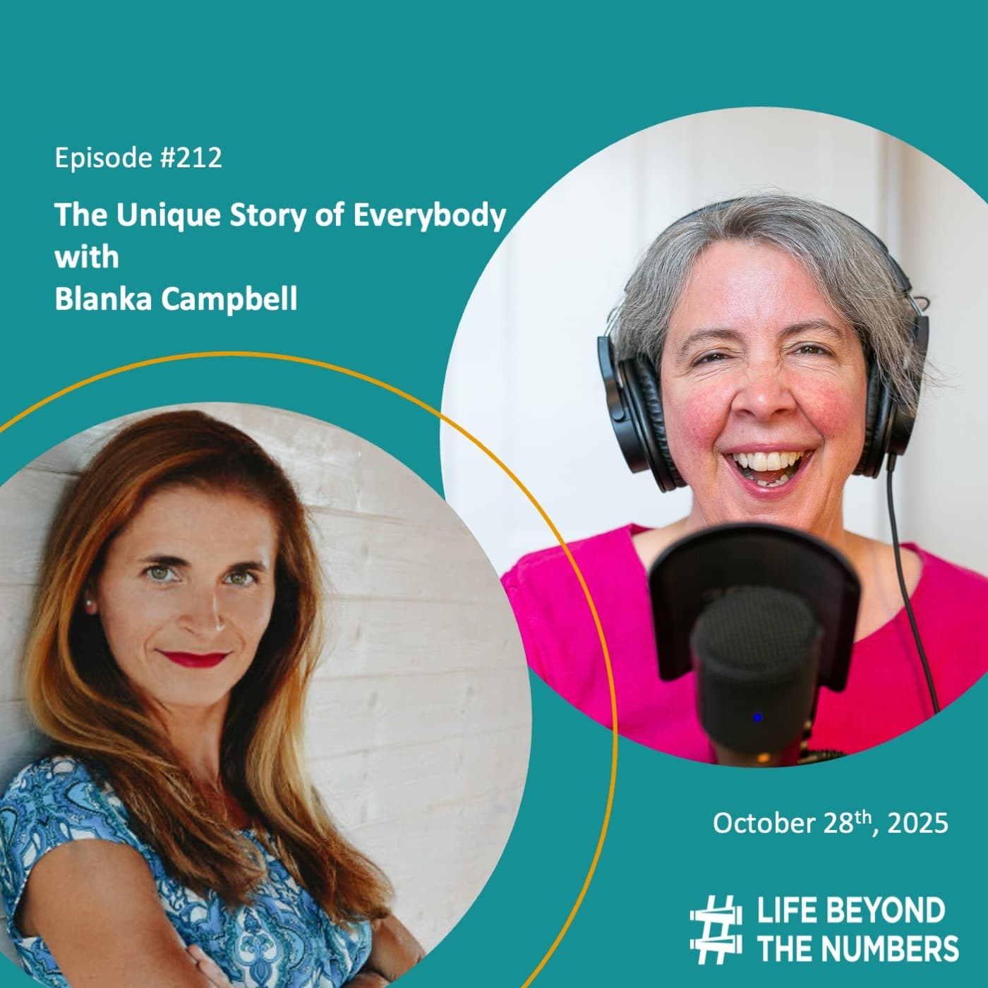 The Unique Story of Everybody - Blanka Campbell - Life Beyond The Numbers cover