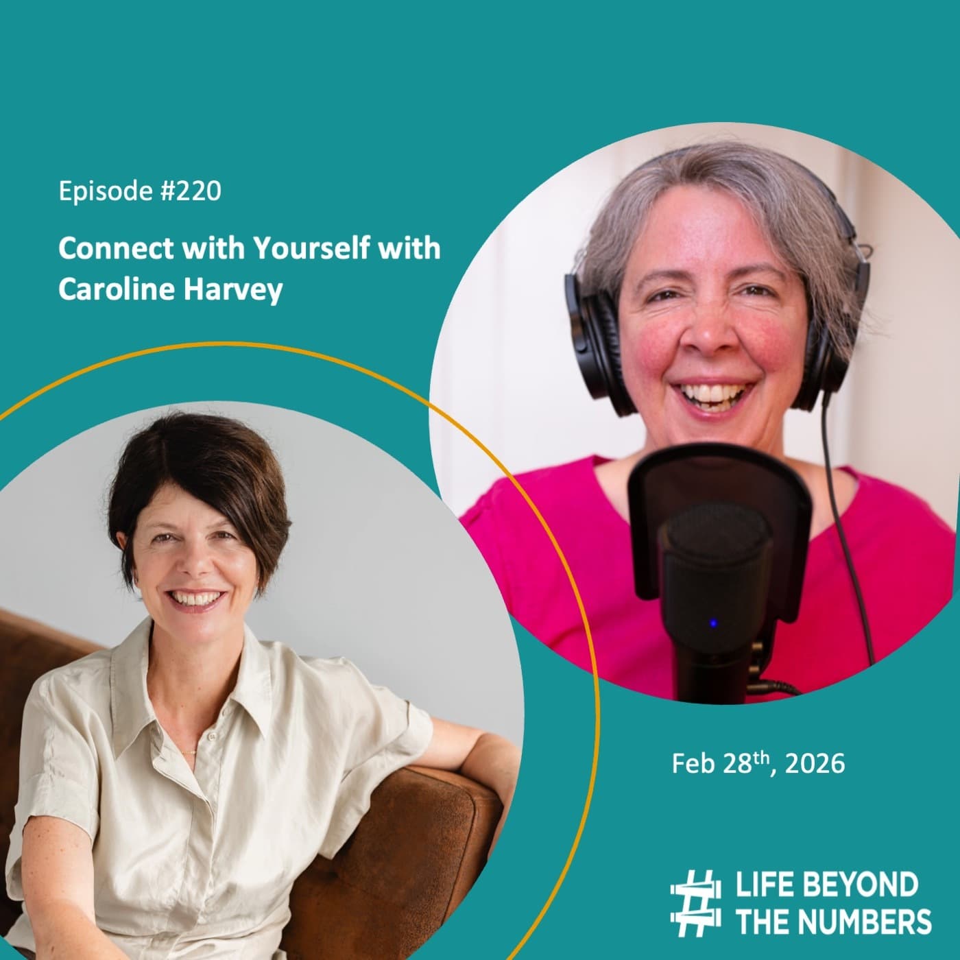Connect with Yourself - Caroline Harvey - Life Beyond The Numbers cover