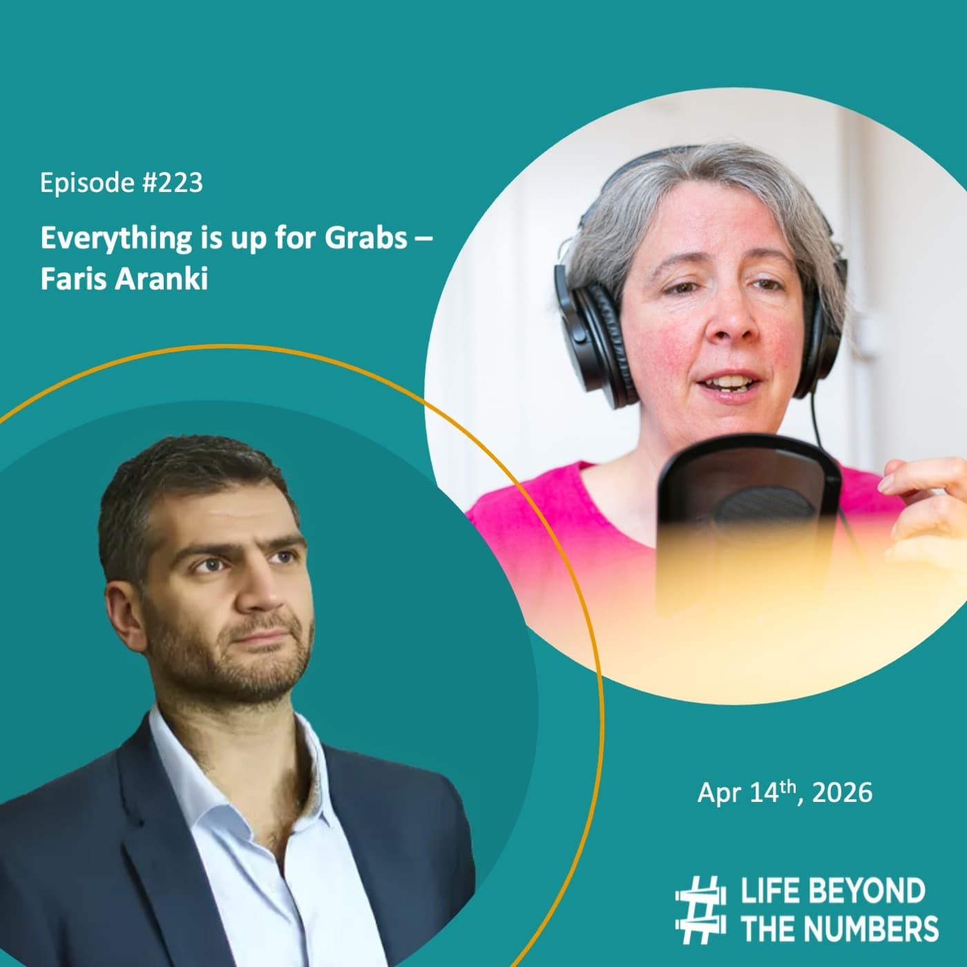 Everything is up for Grabs - Faris Aranki - Life Beyond The Numbers cover