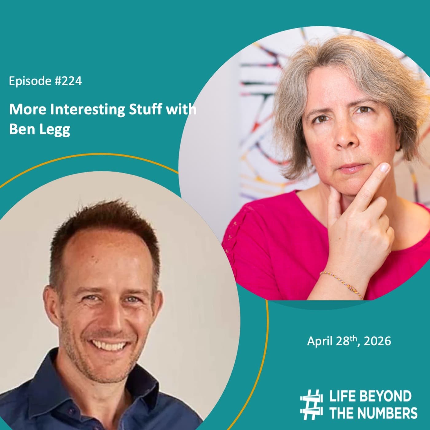 More Interesting Stuff - Ben Legg - Life Beyond The Numbers cover