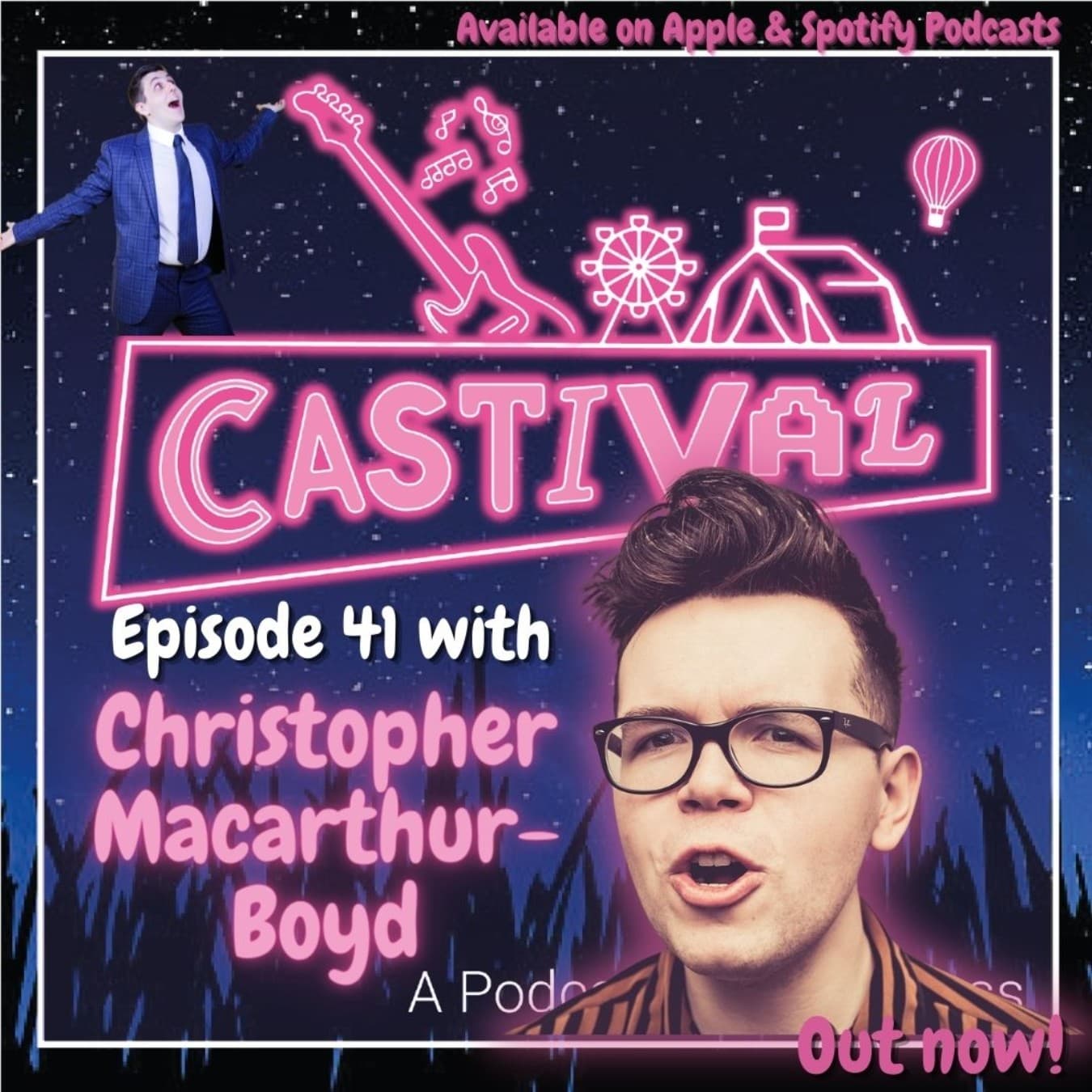 Episode 41: Christopher Macarthur-Boyd - Castival cover